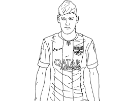Neymar Jr Coloring Page Coloringcrew Com Coloring page for the 2024 paris summer olympic games : neymar jr coloring page coloringcrew com