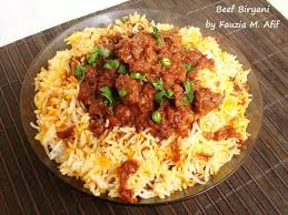 Beef Biryani Fauzia S Kitchen Fun Beef Biryani Recipe Beef Biryani Biryani Recipe