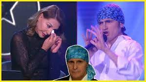 Leonardo Fabio de Yo Me Llamo hace llorar a Amparo Grisales. - YouTube