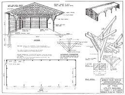 This barn design has 1′ overhangs and features a strong roof to resist heavy snow. 153 Free Diy Pole Barn Plans And Designs That You Can Actually Build Pole Barn Plans Building A Pole Barn Diy Pole Barn