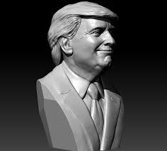 Donald Trump Bust 3d Model 49 Unknown Stl Obj Free3d