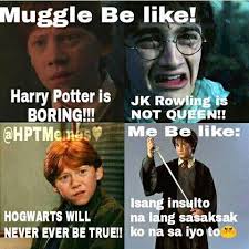 Harry Potter Tagalog Memes Isang Isa Na Lang Avada Kedavra Ka Na Sakin Hermione Granger Facebook