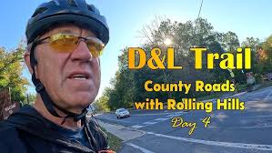 Riding the D&L Trail