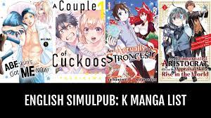 ☆ English Simulpub: K Manga - by kpossibles | Anime-Planet