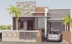 Menyesuaikan dengan warna pagar yang alami. 20 Ide Pagar Rumah Minimalis Pagar Rumah