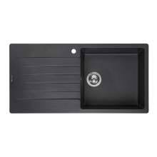 Our range encompasses a wide variety of ceramic, composite and stainless steel sinks that can be undermounted or overmounted and come with or without drainers. Granite Kitchen Sinks In Black Sinks Taps Com