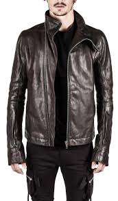 Rick Owens Mollino Biker Jacket In Violet Rick Owens Jacket Jackets Biker Jacket
