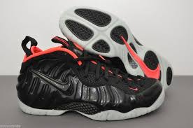 Black And White Foams New Nike Air Foamposite Pro Yeezy Solar Red One Foams Penny 616750 001 Size 13 Nike Air Foamposite Pro New Nike Air