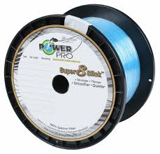 Powerpro Super Slick Braided Line 10lb 1500yds Marine Blue