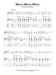 Mercy Mercy Mercy By Josef Zawinul Easy Guitar Tab Guitar Instructor Easy Guitar Tabs Guitar Tabs Easy Guitar