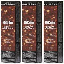 Another thing to note though is that the colour can look bright pink in certain lighting. L Oreal Excellence Hicolor H1 Coolest Brown Hair Hc 05113 3 Pack Walmart Com Walmart Com