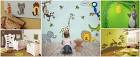 Chambre enfant, dcoration chambre, stickers, patre, cadre