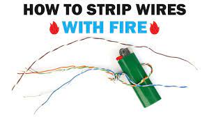 A wire stripper is a vital tool in any electrician's tool kit, but the type you need will vary from job to job. Stripping A Wire Without A Wire Stripper But With A Lighter Quick Tips Youtube