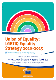 Comisión organizadora de la marcha (c.o.m.o). Union Of Equality Lgbtiq Equality Strategy 2020 2025 European Economic And Social Committee