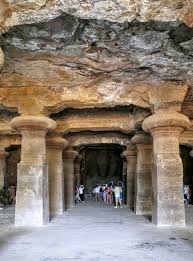 Elephanta caves , near Mumbai,Maharashtra.