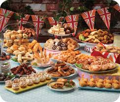 A Traditional British Celebration British Party British Tea Party British Food