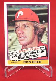 Ron Reed Sports Extra 1976 Baseball Card TOPPS #58T EX-MT