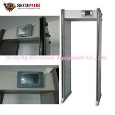 Most pulse induction metal detectors will therefore just skip this second stage and wait for the third stage to begin the detection and discrimination cycle. 760mm Inner Size Walk Through Metal Detector With Lcd Screen Support Local Language