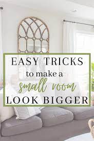 How To Make A Small Room Look Bigger Open Concept Kitchen Living Room Affordable Home Decor Small Living Room Decor