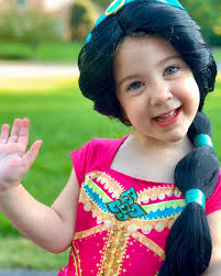 Your wig is my command! 🧞‍♂️✨ #ohwren #princessjasmine #ootd