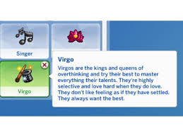Los mods de rasgos para los sims 4 son básicamente el escaparate de tu personaje sim. Zodiac Trait Pack By Skillfulsimmer340 The Sims 4 Download Simsdomination