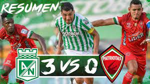 Compare form, standings position and many match statistics. Resumen Atletico Nacional 3 Vs Patriotas 0 Liga Betplay Fecha 5 Youtube