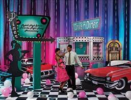 Hang a giant welcome banner that says welcome to rydell high.. Decoration Ideas Grease Themed Party Home Decoration Ideas Grease Themed Parties Decor Party Themes