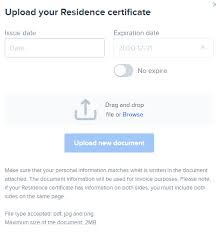 Apply certificate of residence application (cor) services in malaysia. How To Upload Your Residence Certificate Freepik Support