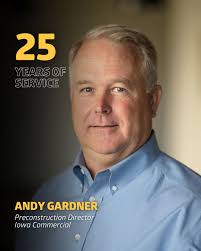 Congratulations to Andy Gardner