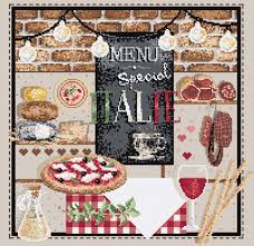 The people who pioneered absinthe's renaissance. Menu Special Italie From Madame La Fee Cross Stitch Charts Cross Stitch Charts Casa Cenina