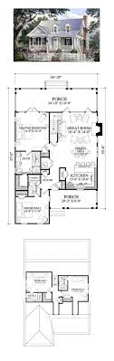 The cape cod house plan calls for a simple paneled front doorway that leads to a main hallway and symmetrical interior that is warmed by a massive central chimney, although modern floor plans may vary. Southern Style House Plan 86106 With 4 Bed 4 Bath Southern House Plans Cottage Plan Cape Cod House Plans