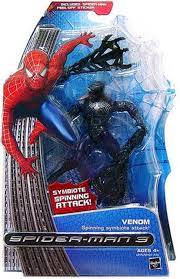 ✅ free shipping on many items! Spider Man 3 Spider Man 3 Venom Action Figure Spinning Symbiote Attack Damaged Package Hasbro Toys Toywiz