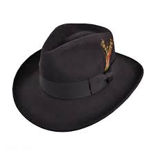 Jaxon Hats Ford Crushable Wool Felt Fedora Hat All Fedoras Jaxon Hats Fedora Hat Hats For Men