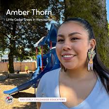 Amber Thorn is a Cree and Anishinaabe ECE (Pasqua and George Gordon First… 