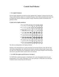 Psikotes memiliki banyak jenis seperti psikotes matematika psikotes gambar psikotes untuk mengukur kemampuan dan sikap seseorang ketika ia bekerja di suatu perusahaan ataupun. Pdf Contoh Soal Psikotes Bosche Nero Academia Edu