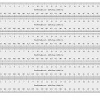 printable ruler