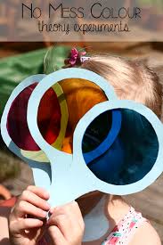 No Mess Colour Theory Experiment Rainy Day Mum Color Theory Color Activities Leo Lionni