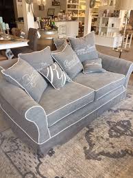 Kennsignton Sofa In Grey White Von Riviera Maison Riviera Maison Grey And White Riviera