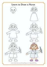 How to draw a doctor. Girl Doctor Drawing Easy Step By Step Novocom Top