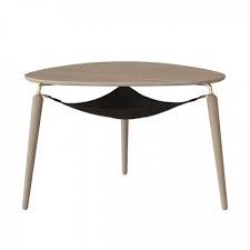 Unique handmade piece of furniture, made lovely solid oak coffee table with curved shaped legs l 41cm h 36cm d 60cm. Umage Hang Out Coffee Table Black By Design