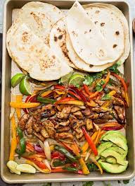 Sheet Pan Chicken Fajitas A Quick Simple Tasty One Pan Meal Perfect For Busy Weeknights Ready In Sheet Pan Recipes Beef Fajita Recipe Pan Chicken Fajitas