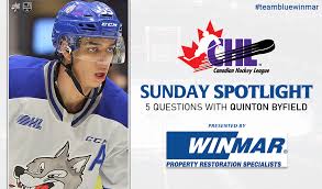 Find quinton byfield stats, teams, height, weight, position: Chl Sunday Spotlight 5 Questions With Wolves Quinton Byfield Ontario Hockey League