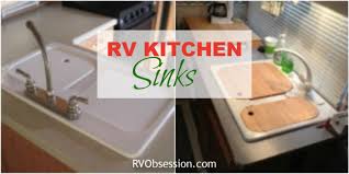 rv kitchen sinks rv obsession