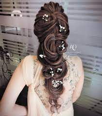 Wedding hairstyle for black women. 17 Trendiest Hairdos To Glam Up Your Wedding Reception Look Shaadisaga