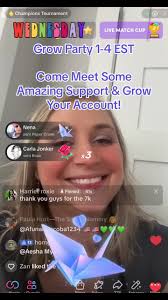 Grow Party! Get Support & Spread Love! 1-4pm EST New Friends- Comment 🦋  🦋- All are welcome!! #growparty #growhost #livegrowparty #growlive  #growtogether #growyouraccount #friendforfriend ...