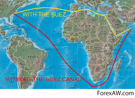 Skibe der sejler mellem new york og san francisco sparer 12.668 kilometers sejlads takket være panamakanalen panama vs. En Menneskeskapt Kanal Mellom Eurasia Og Afrika 8 2 Milliarder Dollar I Vann Hvorfor Kairo Trenger En Ny Suez Kanal