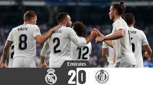 Cristiano ronaldo is the highest scorer ever in matches between real madrid and getafe. Real Madrid C F On Twitter Ft Realmadrid 2 0 Getafecf Danicarvajal92 20 Garethbale11 51 Emirates Rmliga