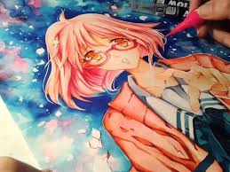 All drawings are made by me, colored entirely with colored pencils :) mostly draw from. How To Draw And Color Anime Or Manga Exactly Like The Japanese Do Quora