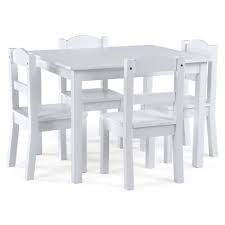 Save money, live better at walmart canada today. Humble Crew 5 Piece Cambridge White Kids Natural Table And Chair Set Tc541 The Home Depot