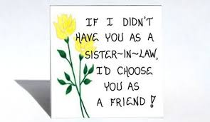Gift For Sister In Law Quote Magnet Sibling Of Husband Wife Brothers Spouse Friendship Sister In Law Quotes Law Quotes Birthday Wishes For Sister